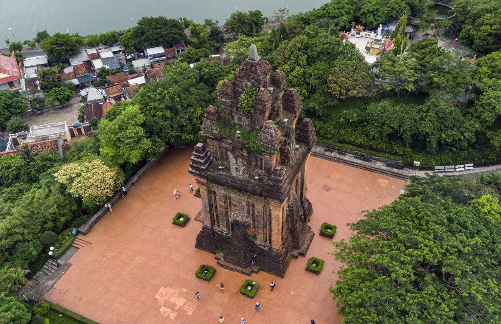 Cham Tower Ariel