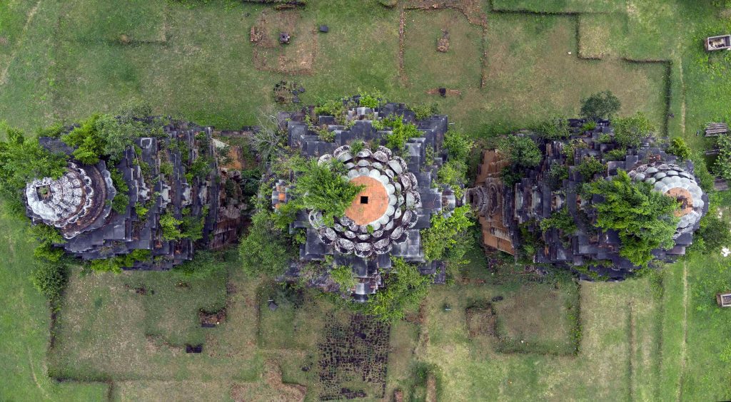 Cham Towers Bird's Eye