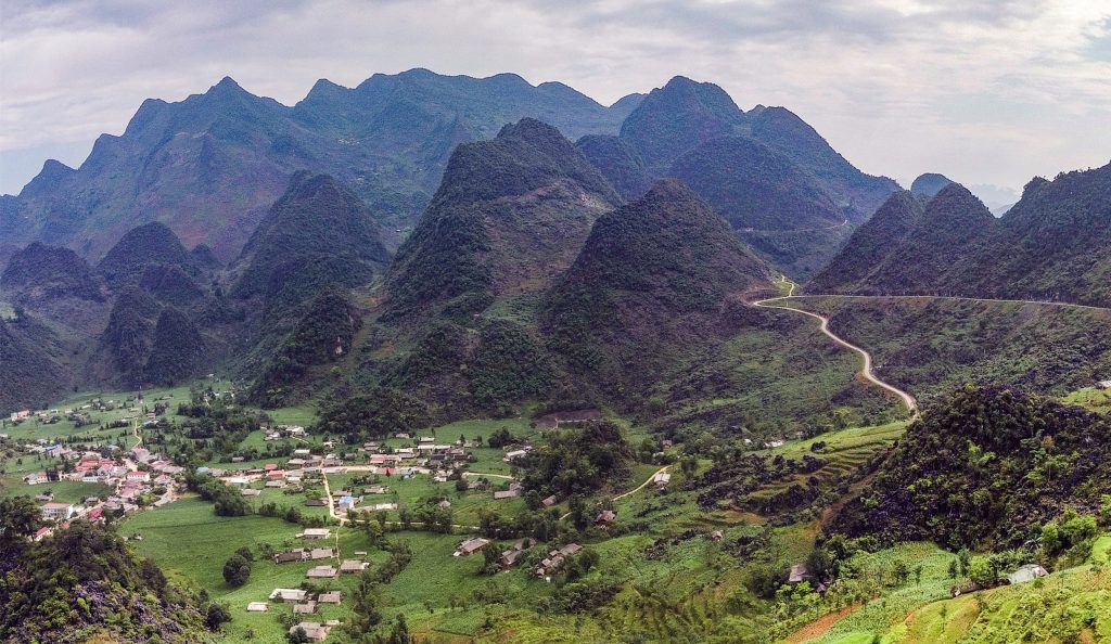 Mountains Near Du Gia