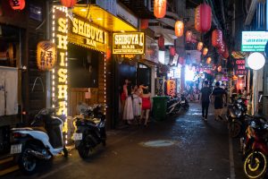 Japan town bars